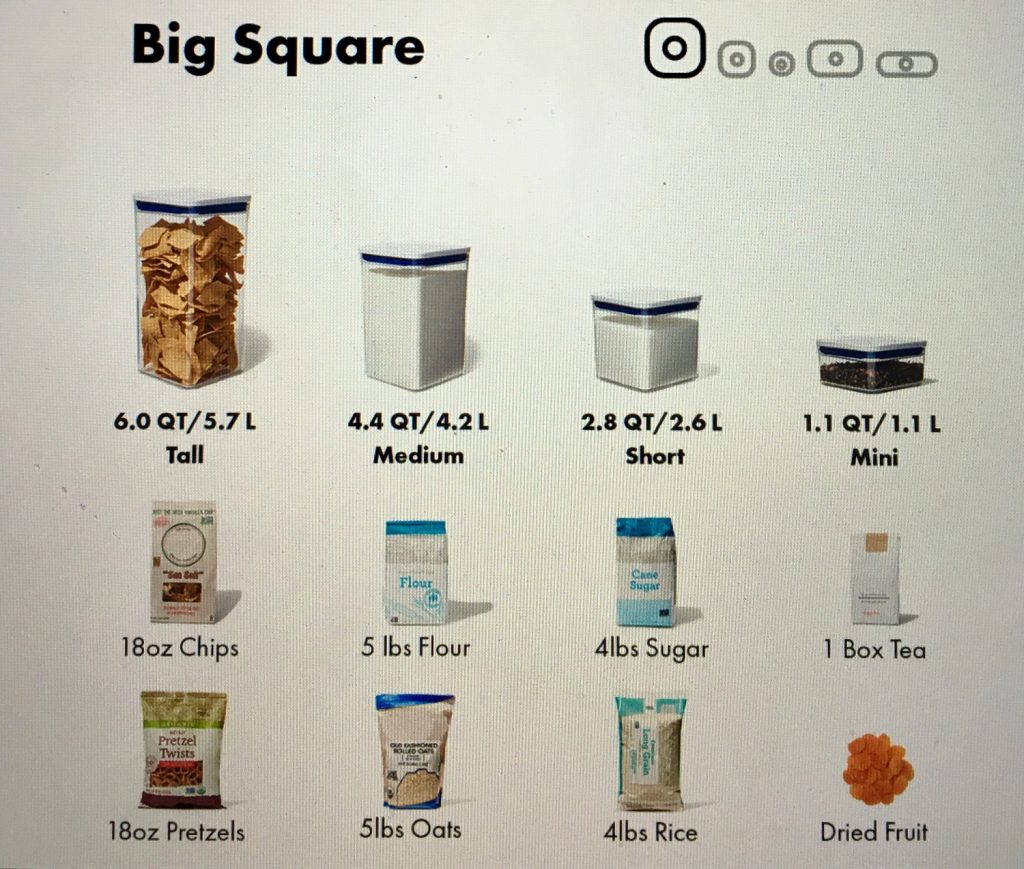 oxo size guide